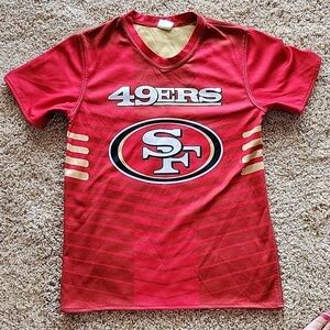 NFL 49ers reversible jersey, youth lg, reversible, Dry-excel
